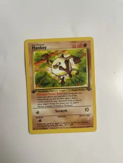 NM MANKEY 1ST EDITION - 55/64 WotC Pokemon TCG Jungle Set - Image 5