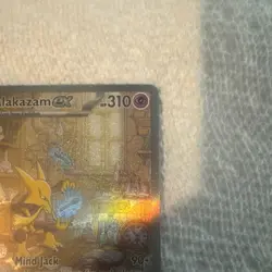 Pokemon TCG Scarlet and Violet Alakazam EX Secret Illustration Rare Card 201/165 - Image 5