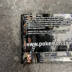 Sealed XY Steam Siege Booster Pack x2 - Volcanion Artwork 2016 Rare Pokemon TCG - Image 4
