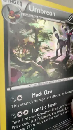 Umbreon XY96 Pokemon TCG Black Star Promo Holo - Image 2