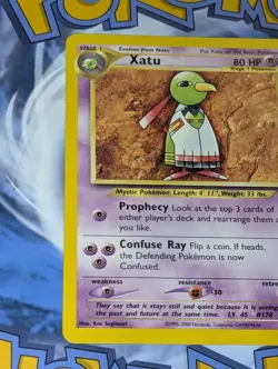 Xatu 52/111 Played & Natu 67/111 Lp Neo Genesis Pokemon Tcg - Image 4