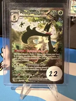 Meowscarada ex Special Illustration Rare - 256/193 - Paldea Evolved Pokemon 2023 - Image 1