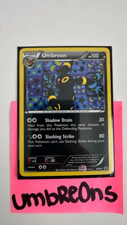 Pokemon TCG Umbreon Black White Holo BW93 Black Star Promo - Image 1
