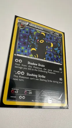 Pokemon TCG Umbreon Black White Holo BW93 Black Star Promo - Image 5