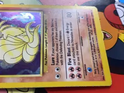 VTG Pokemon 1999 Base Set - RARE HOLO/Foil - Ninetales (12/102) MP+ - Image 4