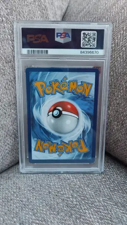 Pokemon TCG Van Gogh Museum Pikachu Felt Hat Grey 2003 #085 promo PSA 10 - Image 3