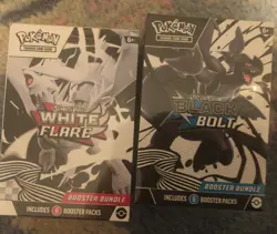 Pokemon Black Bolt White Flare Booster Bundle - Set Of 2 - Image 1