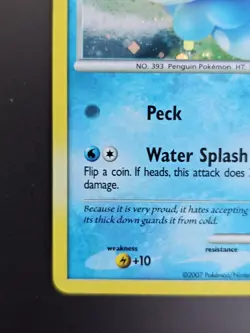 Piplup DP03 Promo - 2007 Pokemon TCG Diamond & Pearl Holo Rare - MP - Image 4