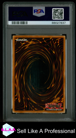 AMZNS.SWORDS WOMAN YU-GI-OH! MFC MAGICIAN'S FORCE-1ST ED. EN 2003 #061 PSA 8 - Image 2