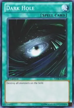 Starter Deck: Yugi Reloaded #YSYR-EN025 Dark Hole UN - Image 1