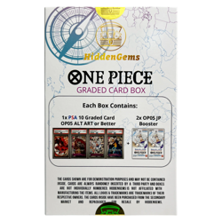 HiddenGems PSA 10 One Piece OP05 mit 2 Booster - Mystery Slab Box - Japanisch - Image 3