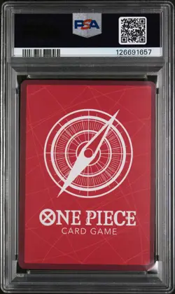 PSA 10 - Monkey D. Luffy - OP01 003 AA Leader - Japanese One Piece Romance Dawn - Image 2