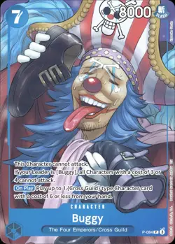 One Piece TCG • Buggy P-084 • Promo • ENG/NM - Image 1
