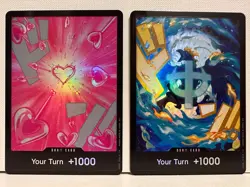 ONE PIECE Card Game DON!! Card Lot 15x Alt Art Mixed EN/JP +1000 Bundle - Image 4