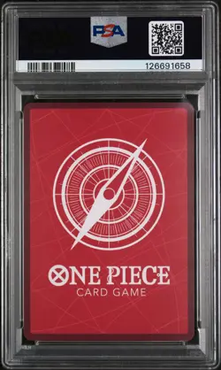 PSA 9 - Monkey D. Luffy - OP01 003 AA Leader - Japanese One Piece Romance Dawn - Image 2