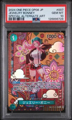 PSA 10 - Jewelry Bonney - ST02 007 SP OP08 - Japanese One Piece Card Two Legends - Image 1