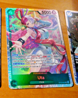 ONE PIECE CARD GAME HOLO CARTE FRANCAISE UTA OP13-023 SR FR NM - Image 1
