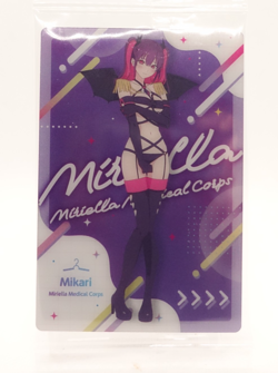 Miriella 2.5 Dimensional Seduction Metallic Wafer Anime Trading Card - Image 2