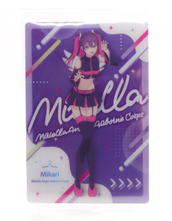 Miriella 2.5 Dimensional Seduction Metallic Wafer Anime Trading Card - Image 1