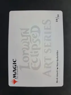 Meek Attack 39/54 MTG Lorwyn Eclipsed Art Series Card - Image 2