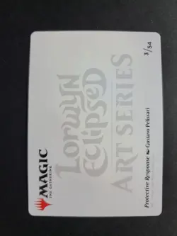 Protective Response 3/54 MTG Lorwyn Eclipsed Art Series Card - Image 2