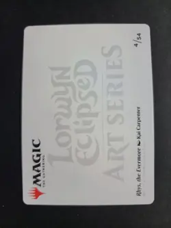 Rhys, the Evermore 4/54 MTG Lorwyn Eclipsed Art Series Card - Image 2