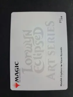 Mutable Explorer 21/54 MTG Lorwyn Eclipsed Art Series Card - Image 2