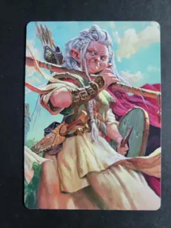 Brigid, Clachan's Heart 29/54 MTG Lorwyn Eclipsed Art Series Card - Image 1