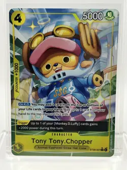 Tony Tony Chopper ST29-007 Parallel Starter Deck Promo One Piece Card English - Image 1