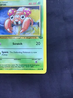 Pokemon Cards: Jungle 1st Edition Common: Paras 59/64 - Image 4