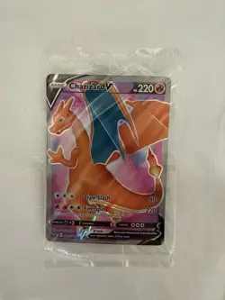 Pokemon Card - Charizard SWSH050 - Black Star Promo - Champions Path - Sealed - Image 1