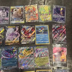 Pokemon TCG 40 Card Lot Contains EX V VMAX VSTAR IR Full Art - Image 3
