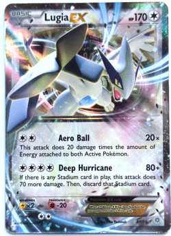 Lugia EX 68/98 Ultra Rare Card Pokemon Ancient Origins - LP - Image 1