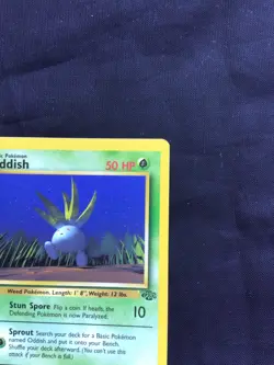 Pokemon Cards: Jungle 1st Edition Common: Oddish 58/64 - Image 3