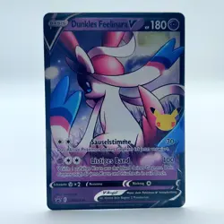 Pokemon TCG Karte - Dunkles Feelinara V SWSH134 Black Star Promo NM Deutsch - Image 1