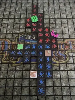 Yugioh Dungeon Dice Monsters Custom Field Spells Set Figures + Cards (5 Each) - Image 2