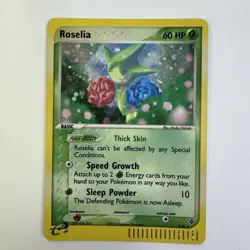 Pokemon TCG Roselia EX Dragon 9/97 Holo Rare Card - Lightly Played - Image 1