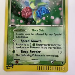 Pokemon TCG Roselia EX Dragon 9/97 Holo Rare Card - Lightly Played - Image 3