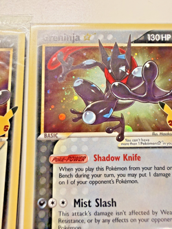 GRENINJA GOLD STAR PROMO SWSH144 - Lot 2 cards - NM + HD SWIRL - HOLO BLEED - - Image 2