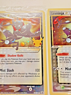 GRENINJA GOLD STAR PROMO SWSH144 - Lot 2 cards - NM + HD SWIRL - HOLO BLEED - - Image 4