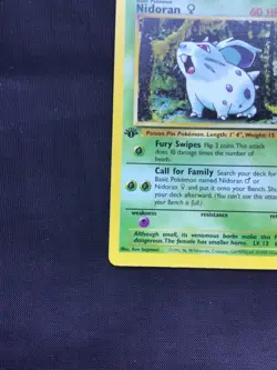 Pokemon Cards: Jungle 1st Edition Common: Nidoran 57/64 - Image 5