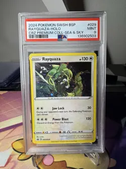 Rayquaza SWSH029 SWSH: Sword & Shield Promo Cards Holo PSA 9 - Image 1