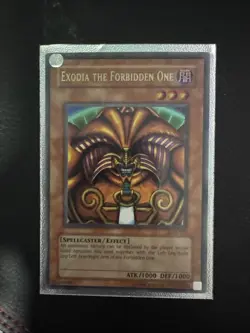 Yu-Gi-Oh! TCG Exodia The Forbiden One LOB-124 Ultra Rare - Discontinued Card - Image 1