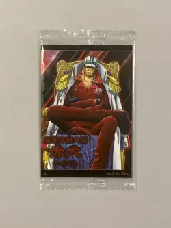 Akainu - R No.9-11 - One Piece Wafer Card Sealed Itajaga Japanese - Image 1