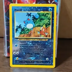 Pokemon Marill TCG Reverse Holo Card 11/18 Southern Islands LP - Image 1
