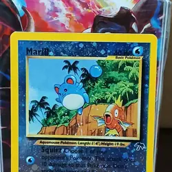 Pokemon Marill TCG Reverse Holo Card 11/18 Southern Islands LP - Image 2