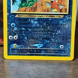 Pokemon Marill TCG Reverse Holo Card 11/18 Southern Islands LP - Image 3