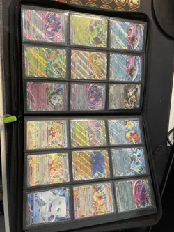 Pokemon Card Binder Joblot of 150+ Cards Mix Of Art Rares, Vmax, Vstar And More - Image 2