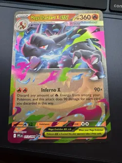 Mega Charizard X EX 013/094 - Phantasmal Flames (PFL) Pokemon Card NM - Image 1