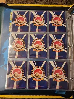 Japanese WoTC Pokemon Card Vintage Collection Binder Lot Holo Rare Base Neo Gym - Image 4